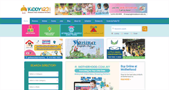 Desktop Screenshot of kiddy123.com